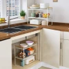 Fabricante al por mayor estilo japonés cocina encimera rack gabinete olla interior vajilla rack de capas palos de madera rack de almacenamiento de estilo Specification image